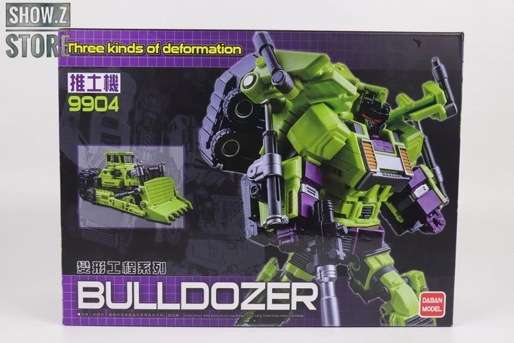 Daban Model DB 9904 Bulldozer Bonecrusher GT-01D GT01D Devastator Combiner 5 Daban Model DB 9904 Bulldozer Bonecrusher GT-01D GT01D Devastator Combiner - Image 5