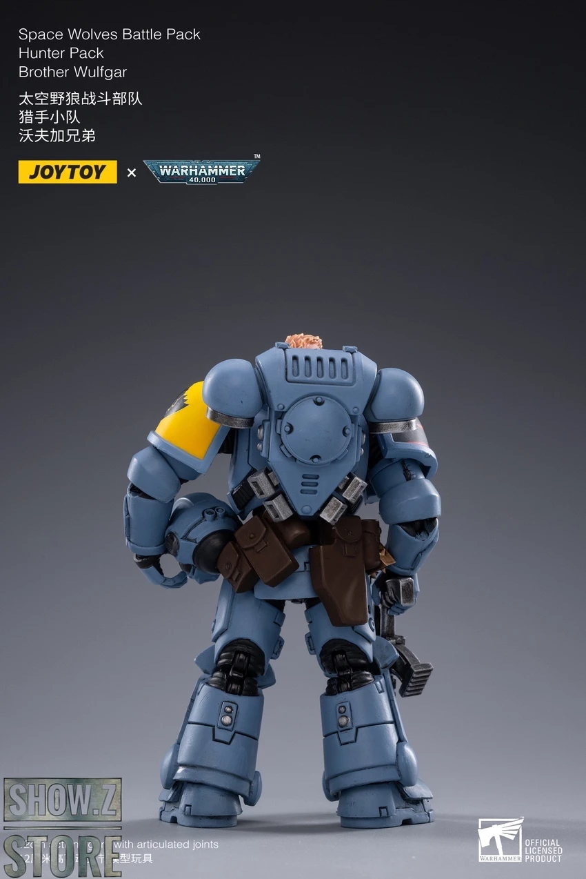 JoyToy Source 1/18 Warhammer 40K Space Wolves Battle Pack Hunter Pack Set Of 4 6 JoyToy Source 1/18 Warhammer 40K Space Wolves Battle Pack Hunter Pack Set Of 4 - Image 6