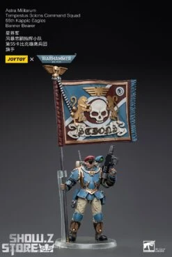 JoyToy Source 1/18 Warhammer 40K Astra Militarum Tempestus Scions Command Squad 55th Kappic Eagles Banner Bearer 18 JoyToy Source 1/18 Warhammer 40K Astra Militarum Tempestus Scions Command Squad 55th Kappic Eagles Banner Bearer -MECHA REALM STORE 56dbef148e