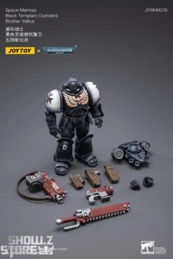 JoyToy Source 1/18 Warhammer 40K Space Marines Black Templars Outriders Brother Valtus 21 JoyToy Source 1/18 Warhammer 40K Space Marines Black Templars Outriders Brother Valtus -MECHA REALM STORE 575ae84ad4