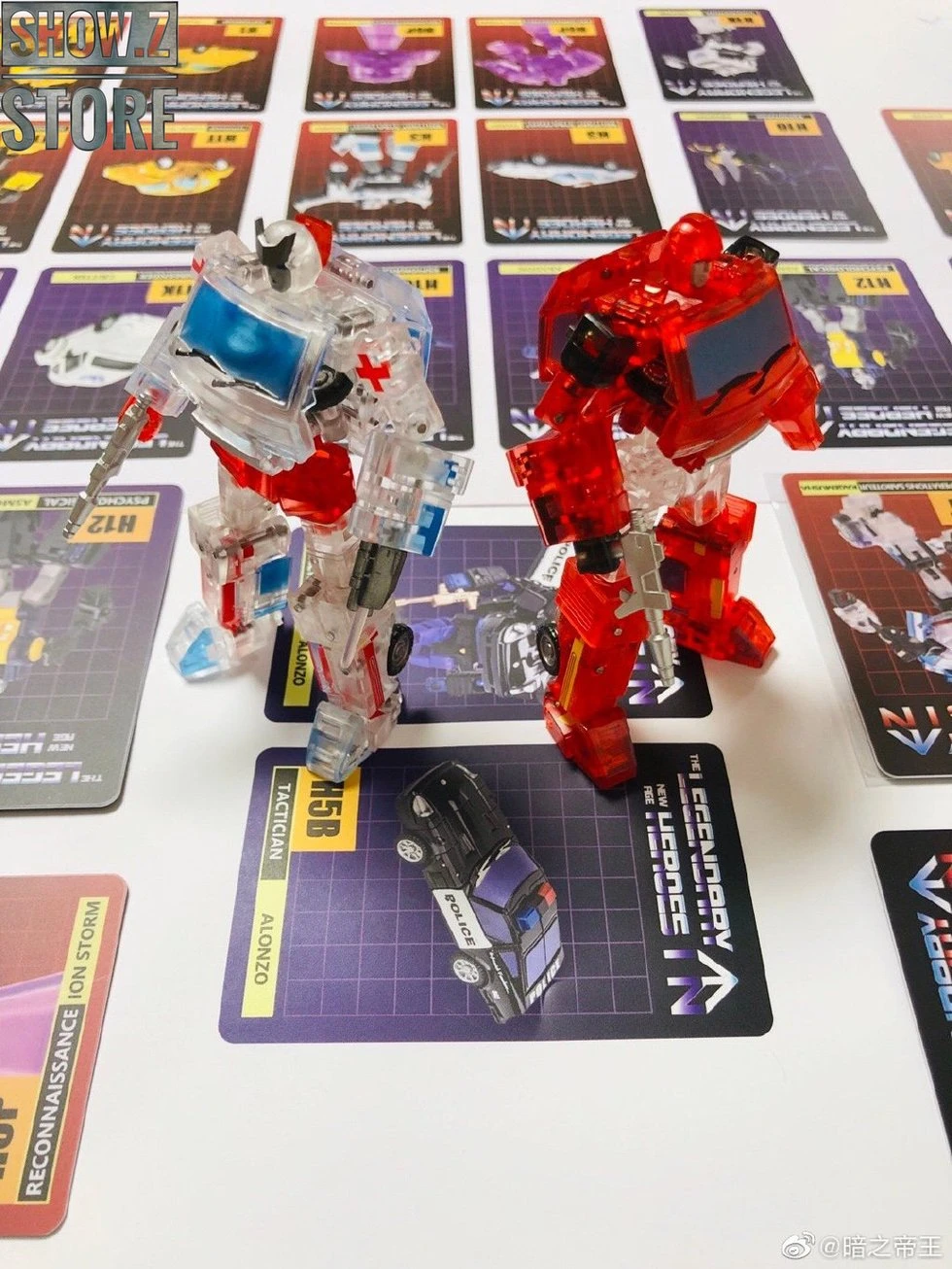 NewAge H-7T McCoy Ironhide Clear Transparent Version 2 NewAge H-7T McCoy Ironhide Clear Transparent Version - Image 2