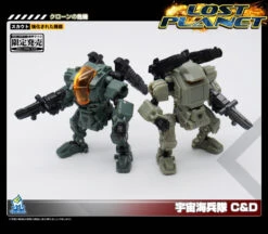 MechFansToys Lost Planet Powered-suit DA08C & DA09D Diaclone -MECHA REALM STORE 58333fd5b5