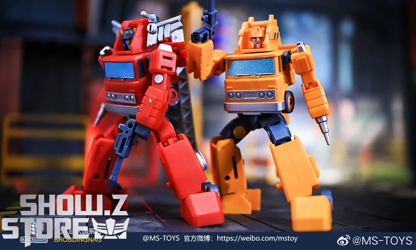 Magic Square MS-B01A Architect Inferno & MS-B02A Fire Extinguisher Grapple Metallic Color Version Set Of 2 14 Magic Square MS-B01A Architect Inferno & MS-B02A Fire Extinguisher Grapple Metallic Color Version Set Of 2 - Image 14