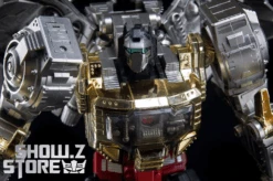 4th Party MP-08 King Grimlock Reximus Prime Oversized Stainless Steel Color Version -MECHA REALM STORE 58f6f70408