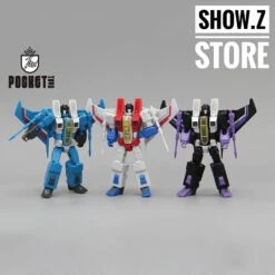 Pocket Toys PT01 PT02 PT03 Starscream Thundercracker Skywarp Coneheads Set Of 3 -MECHA REALM STORE 5bec5abf75