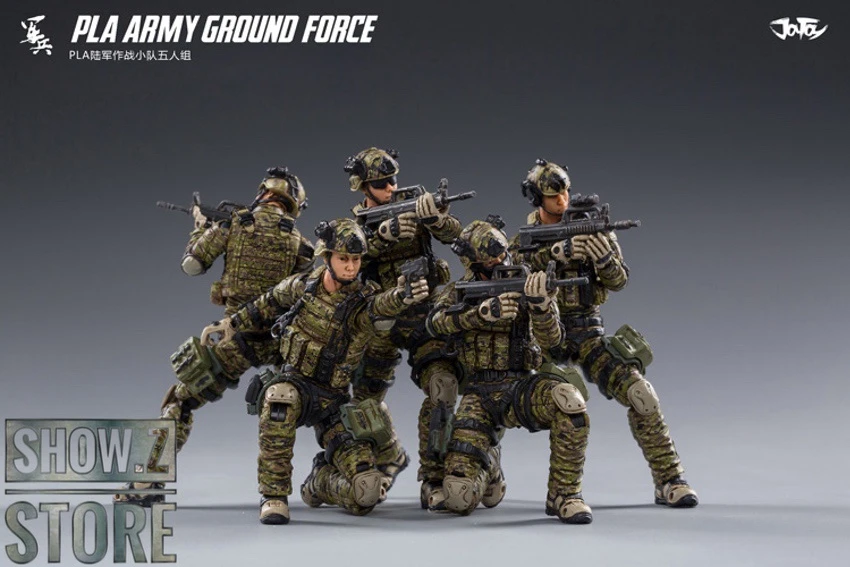 JoyToy Source 1/18 PLA Army Ground Force Set Of 5 5 JoyToy Source 1/18 PLA Army Ground Force Set Of 5 - Image 5
