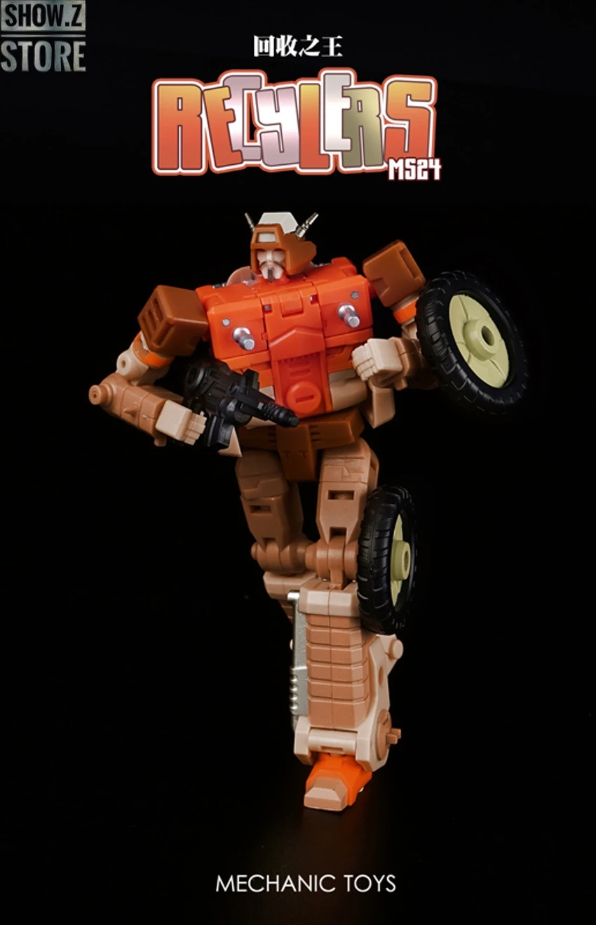 MechFansToys Mechanic Studio MS-24 Garbage Man Wreck-Gar 12 MechFansToys Mechanic Studio MS-24 Garbage Man Wreck-Gar - Image 12