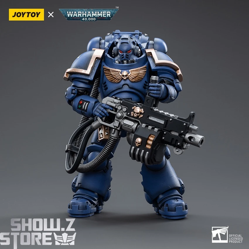 JoyToy Source 1/18 Warhammer 40K Ultramarines Heavy Intercessor Nikos Phaetz 1 JoyToy Source 1/18 Warhammer 40K Ultramarines Heavy Intercessor Nikos Phaetz