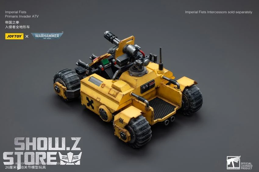 JoyToy Source 1/18 Warhammer 40K Imperial Fists Primaris Invader ATV 8 JoyToy Source 1/18 Warhammer 40K Imperial Fists Primaris Invader ATV - Image 8