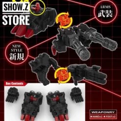 Perfect Effect PE PC-21 Perfect Combiner Upgrade Kit For POTP Volcanicus -MECHA REALM STORE 6019133bb3