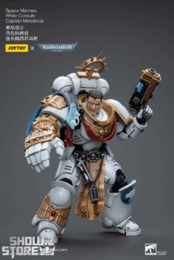 JoyToy Source 1/18 Warhammer 40K Space Marines White Consuls Captain Messinius -MECHA REALM STORE 613013d975
