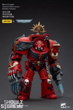 JoyToy Source 1/18 Warhammer 40K Blood Angels Assault Terminators Brother Tyborel -MECHA REALM STORE 633db91453