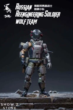 JoyToy Source Acid Rain 1/18 Russian Reengineering Soldier Wolf Team Set Of 3 Figures -MECHA REALM STORE 643f71d0ef