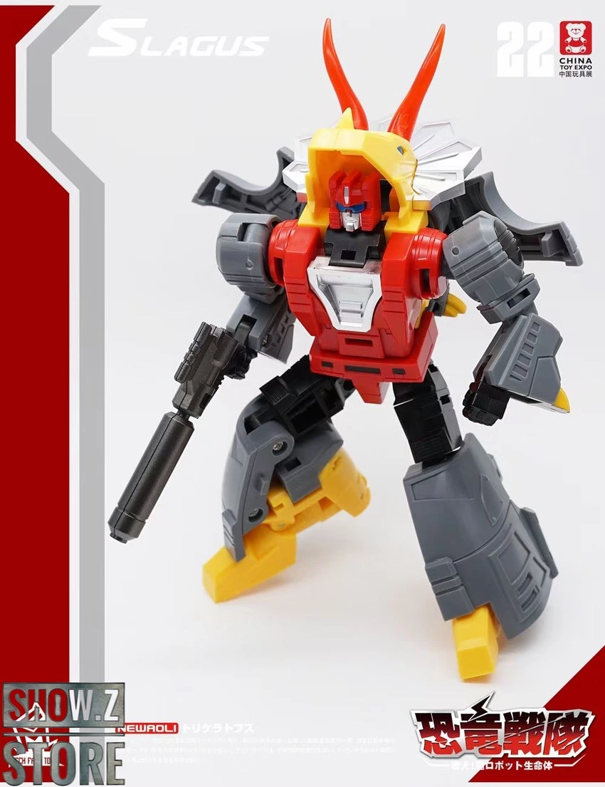MechFansToys MF-21N(RED)/22N/23N/24N/25N Swoop(RED)/Slag/Sludge/Snarl/Grimlock Set Of 5 5 MechFansToys MF-21N(RED)/22N/23N/24N/25N Swoop(RED)/Slag/Sludge/Snarl/Grimlock Set Of 5 - Image 5