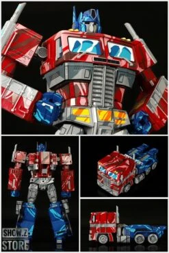 YueXing YX Transform World MMP-10E MMP10E Commander Optimus Prime OP Comic Cell Shaded Version -MECHA REALM STORE 65a0ec322c