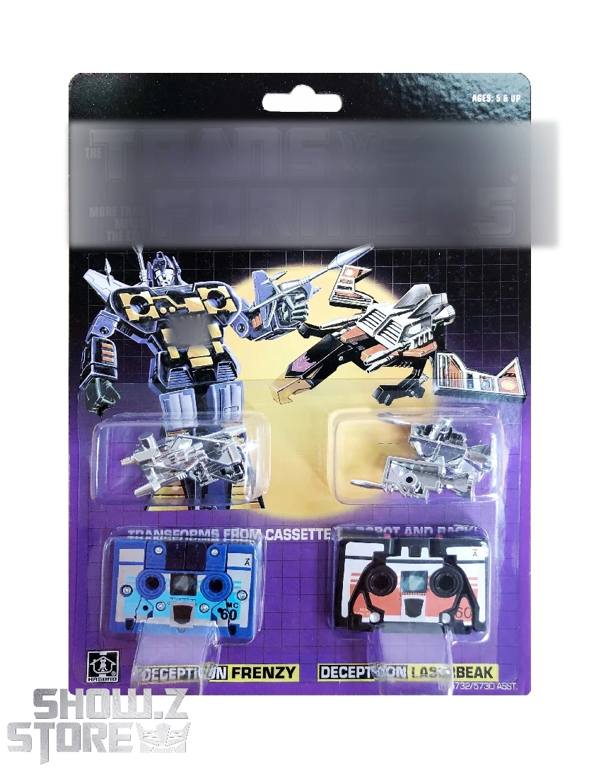 4th Party Transformers G1 Mini-Cassettes: Laserbeak & Frenzy 5 4th Party Transformers G1 Mini-Cassettes: Laserbeak & Frenzy - Image 5