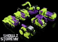Lucky Cat Micro Cosmos MC-02 Riki-Oh Devastator Set Of 3 -MECHA REALM STORE 6933f0aae0