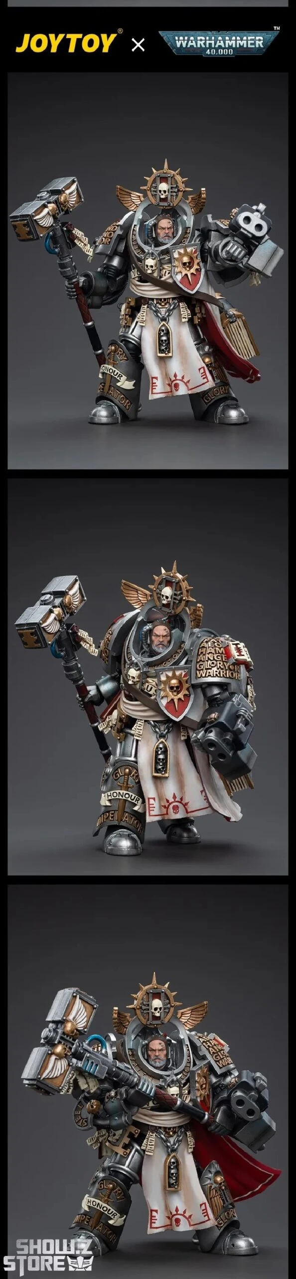 JoyToy Source 1/18 Warhammer 40K Grey Knights Grand Master Voldus 15 JoyToy Source 1/18 Warhammer 40K Grey Knights Grand Master Voldus - Image 15