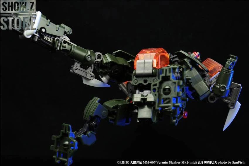 Rihio Multiabyss MM004 Sky Limulus + Ground Horsefoot & MM005 Vermin Slahser MK2 Set Of 3 8 Rihio Multiabyss MM004 Sky Limulus + Ground Horsefoot & MM005 Vermin Slahser MK2 Set Of 3 - Image 8