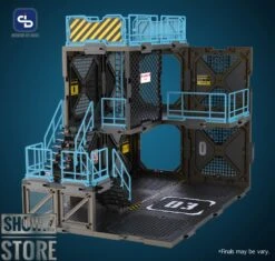 FreshRetro 1/18 1/24 SIB03 Scene In Box Fortifications-A Model Kit -MECHA REALM STORE 6d35901585