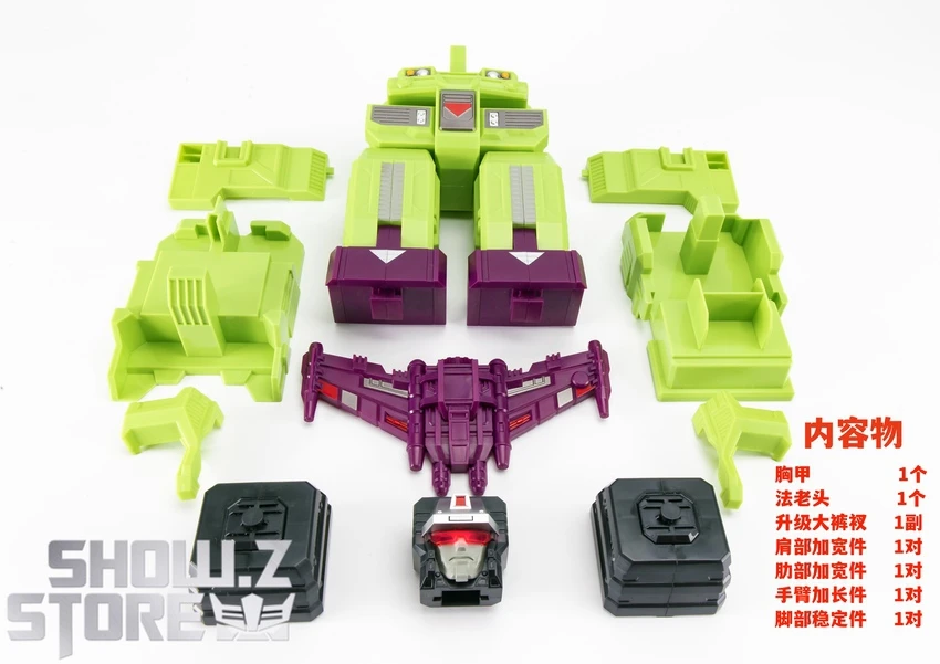 Jinbao Upgrade Kits For Devastator Gravity Builder Green Version 2 Jinbao Upgrade Kits For Devastator Gravity Builder Green Version - Image 2