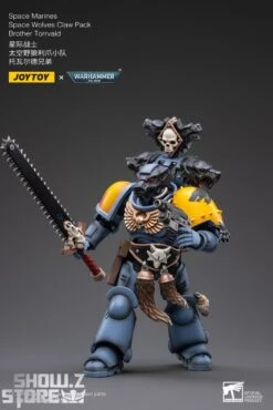 JoyToy Source 1/18 Warhammer 40K Space Wolves Claw Pack Brother Torrvald -MECHA REALM STORE 6f553981ee