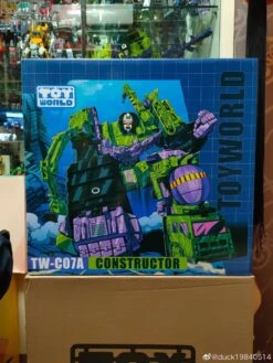Toyworld TW TW-C07A TWC07A Constructor Devastator Cel Cell Shaded Deluxe Version Set Of 6 -MECHA REALM STORE 70338ebd61