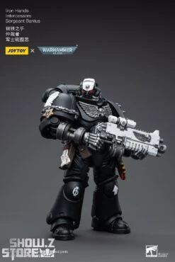 JoyToy Source 1/18 Warhammer 40K Iron Hands Intercessors Sergeant Bantus -MECHA REALM STORE 703f479048