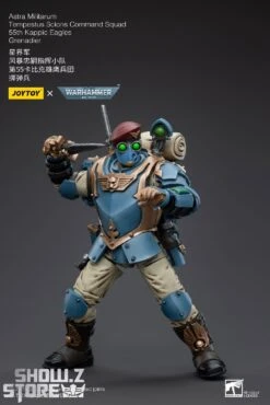 JoyToy Source 1/18 Warhammer 40K Astra Militarum Tempestus Scions Command Squad 55th Kappic Eagles Grenadier -MECHA REALM STORE 71120dcc19