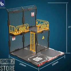 FreshRetro 1/18 1/24 SIB06 Scene In Box Iron Net Base-B Model Kit