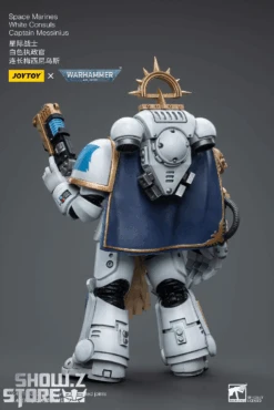 JoyToy Source 1/18 Warhammer 40K Space Marines White Consuls Captain Messinius -MECHA REALM STORE 720509759e