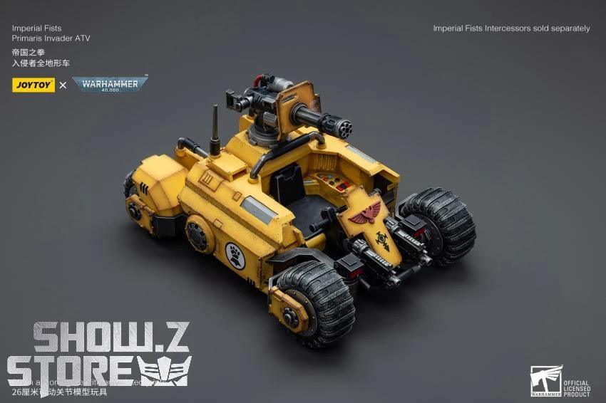 JoyToy Source 1/18 Warhammer 40K Imperial Fists Primaris Invader ATV 7 JoyToy Source 1/18 Warhammer 40K Imperial Fists Primaris Invader ATV - Image 7