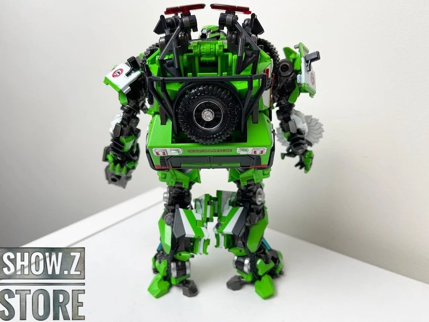 4th Party JH-01L Rescue Pioneer MPM-11 Ratchet W/ Improved Painting Green Version 7 4th Party JH-01L Rescue Pioneer MPM-11 Ratchet W/ Improved Painting Green Version - Image 7