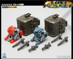 MechFansToys MFT Lost Planet Powered-suit DA02 Red & DA03 Blue Diaclone -MECHA REALM STORE 73f9f3961e