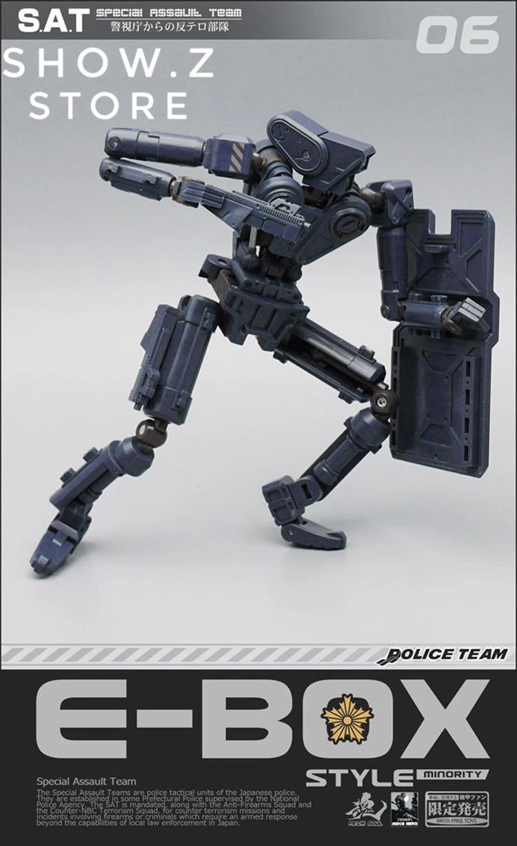 MechFansToys SAT-06 E-Box Assault Team Style Minority 5 MechFansToys SAT-06 E-Box Assault Team Style Minority - Image 5