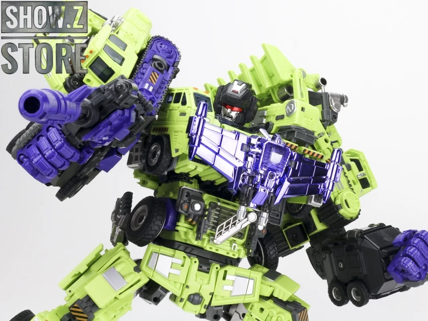 Generation Toy GT-99 Gravity Builder Devastator Metallic Painted Limited Version W/ Upgrade Kit 9 Generation Toy GT-99 Gravity Builder Devastator Metallic Painted Limited Version W/ Upgrade Kit - Image 9