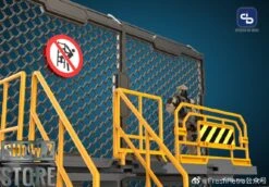 FreshRetro 1/18 1/24 SIB05 Scene In Box Iron Net Base-A Model Kit -MECHA REALM STORE 76dc26546b