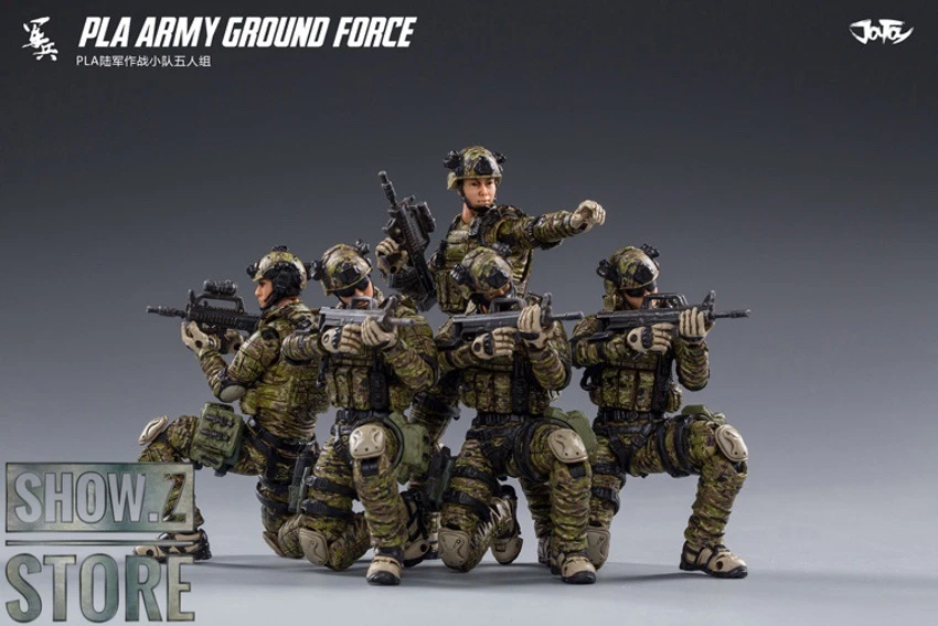 JoyToy Source 1/18 PLA Army Ground Force Set Of 5 6 JoyToy Source 1/18 PLA Army Ground Force Set Of 5 - Image 6