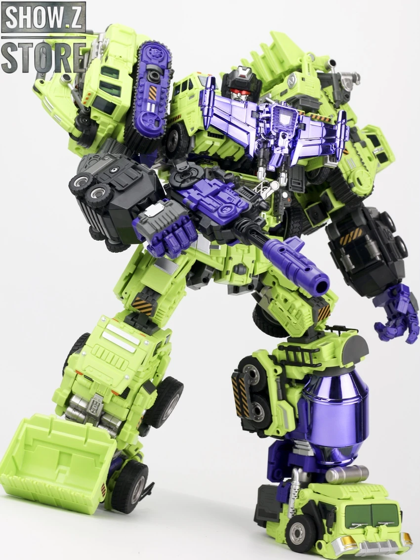 Generation Toy GT-99 Gravity Builder Devastator Metallic Painted Limited Version W/ Upgrade Kit 4 Generation Toy GT-99 Gravity Builder Devastator Metallic Painted Limited Version W/ Upgrade Kit - Image 4