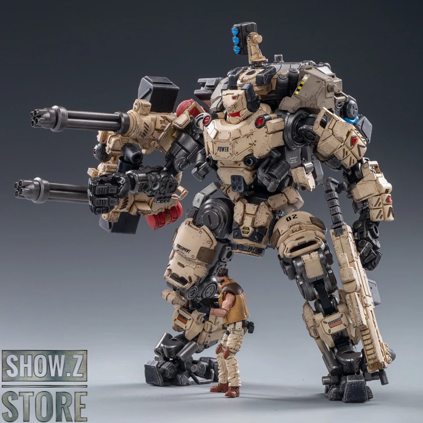 JoyToy Dark Source 1/25 Steel Bone Armour Desert Brown Color W/ Pilot 2 JoyToy Dark Source 1/25 Steel Bone Armour Desert Brown Color W/ Pilot - Image 2