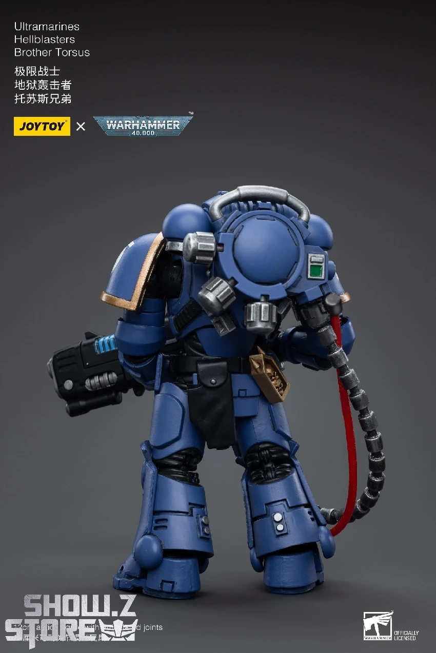 JoyToy Source 1/18 Warhammer 40K Ultramarines Hellblasters Brother Torsus 3 JoyToy Source 1/18 Warhammer 40K Ultramarines Hellblasters Brother Torsus - Image 3