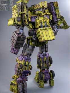 [Express Shipping] ToyWorld TW-C07G Constructor Devastator Old Green Battle Damage Version Set Of 6 -MECHA REALM STORE 79ec917715