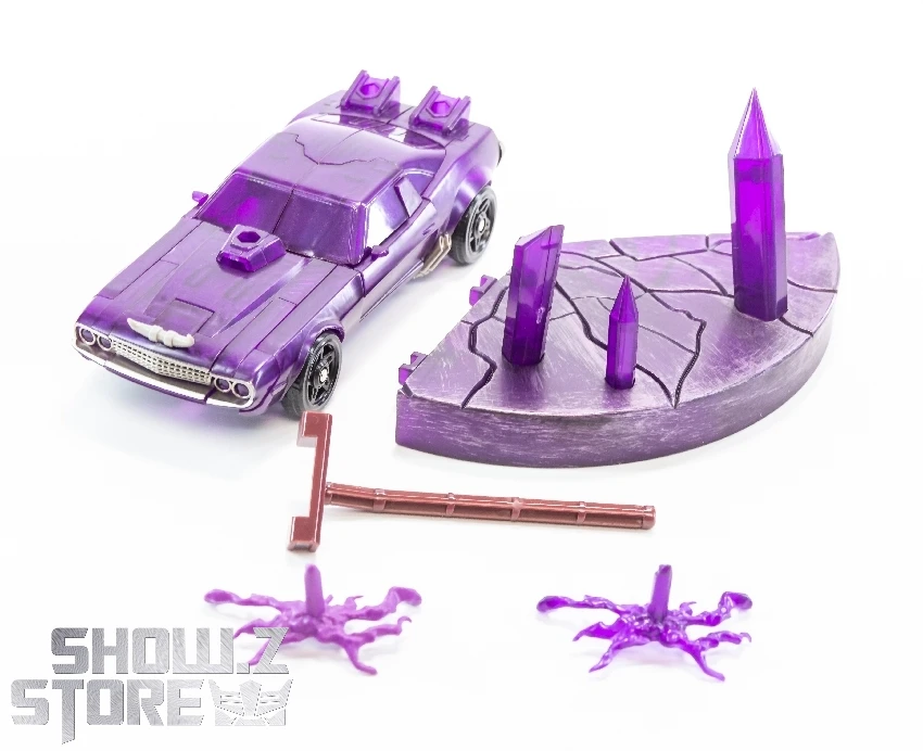 4th Party AC-03B TFP Cliffjumper Transparent Purple Version W/ Crystal Display Base 3 4th Party AC-03B TFP Cliffjumper Transparent Purple Version W/ Crystal Display Base - Image 3