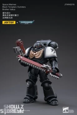 JoyToy Source 1/18 Warhammer 40K Space Marines Black Templars Outriders Brother Valtus 20 JoyToy Source 1/18 Warhammer 40K Space Marines Black Templars Outriders Brother Valtus -MECHA REALM STORE 7e832e1cb3