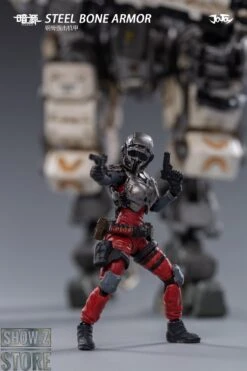 JoyToy Source 1/24 Steel Bone W/ Pilot 2nd White Version -MECHA REALM STORE 7ee32db957