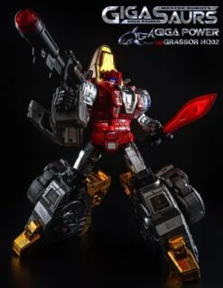 GigaPower GP HQ-02R HQ02R Grassor Chrome Version -MECHA REALM STORE 80446b07dd