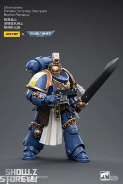 JoyToy Source 1/18 Warhammer 40K Ultramarines Primaris Company Champion Brother Parnaeus -MECHA REALM STORE 805d5fb951