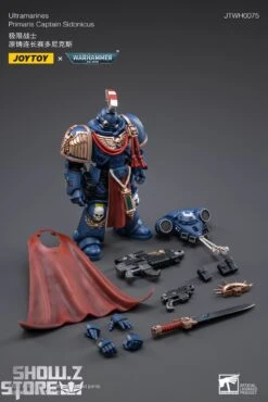 JoyToy Source 1/18 Warhammer 40K Ultramarines Primaris Captain Sidonicus -MECHA REALM STORE 8110290fd6