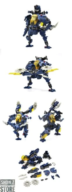[Pre-Order] Rihio Multiabyss MM004 Sky Limulus + Ground Horsefoot & MM005 Vermin Slahser MK2 Set Of 3 Blue Version -MECHA REALM STORE 8119ee9a4a