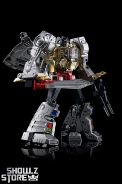 4th Party MP-08 King Grimlock Reximus Prime Oversized Stainless Steel Color Version -MECHA REALM STORE 81a5e4ea67
